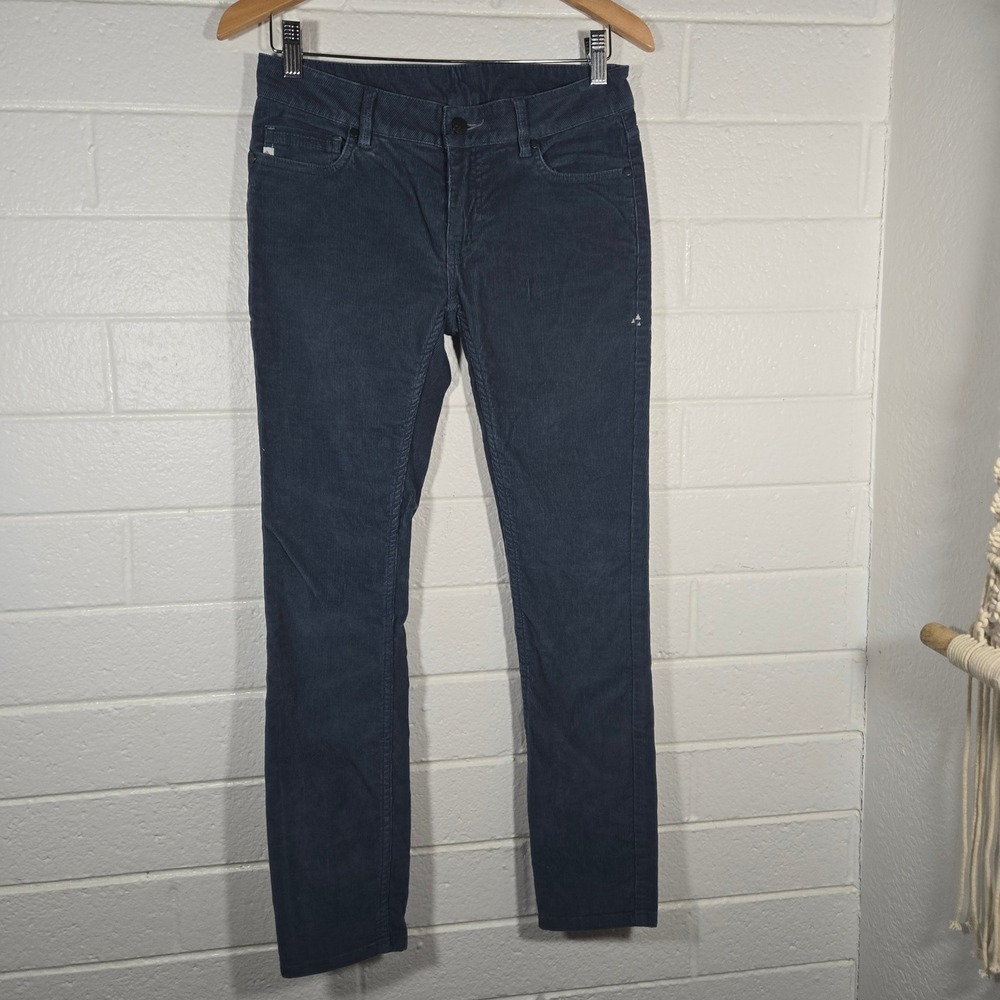 Stio Rivet Corduroy Pants 32x28.5 Blue Slim Straight Stretch Outdoor Gorpcore‎
